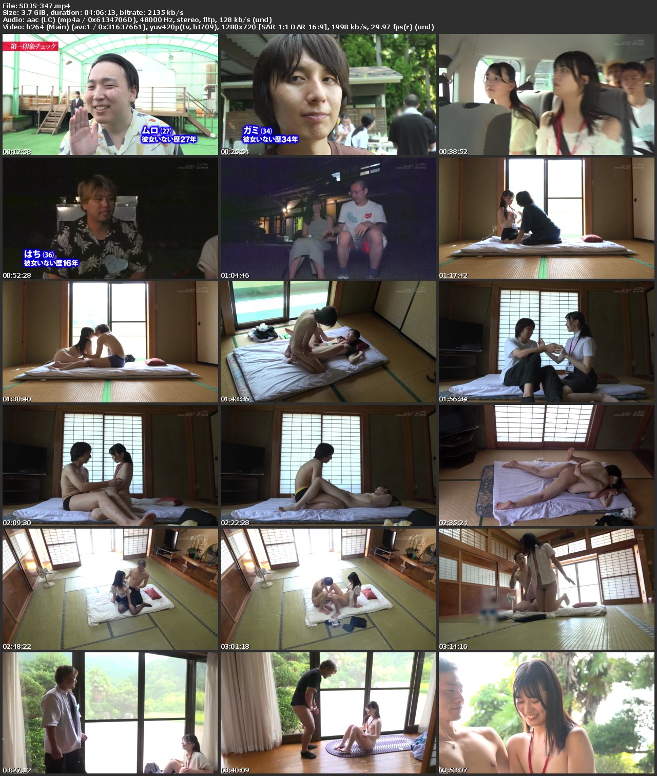 SDJS-347 Hishinuma Moesaki フリーのSOD女子社員と6人のガチ童貞。あの夏、イチバンときめいた筆おろし Kamatani Asuka SOD Jouko Shain 2026-02-05