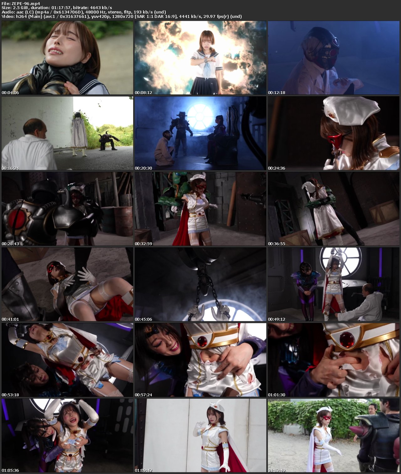 [ZEPE-96] Kokomi Hoshinaka (星仲ここみ) HEROINE SEXY Pinch Magical Pretty Warrior Pure Tea 2025-11-14