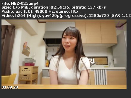 HEZ-925 Minami Kozue 真昼間から自宅で持て余した性欲をアナルで処理する閉経前の熟女さん こづえさん（仮名）Anal Group sex 2026-10-09